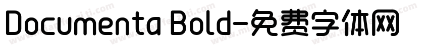 Documenta Bold字体转换